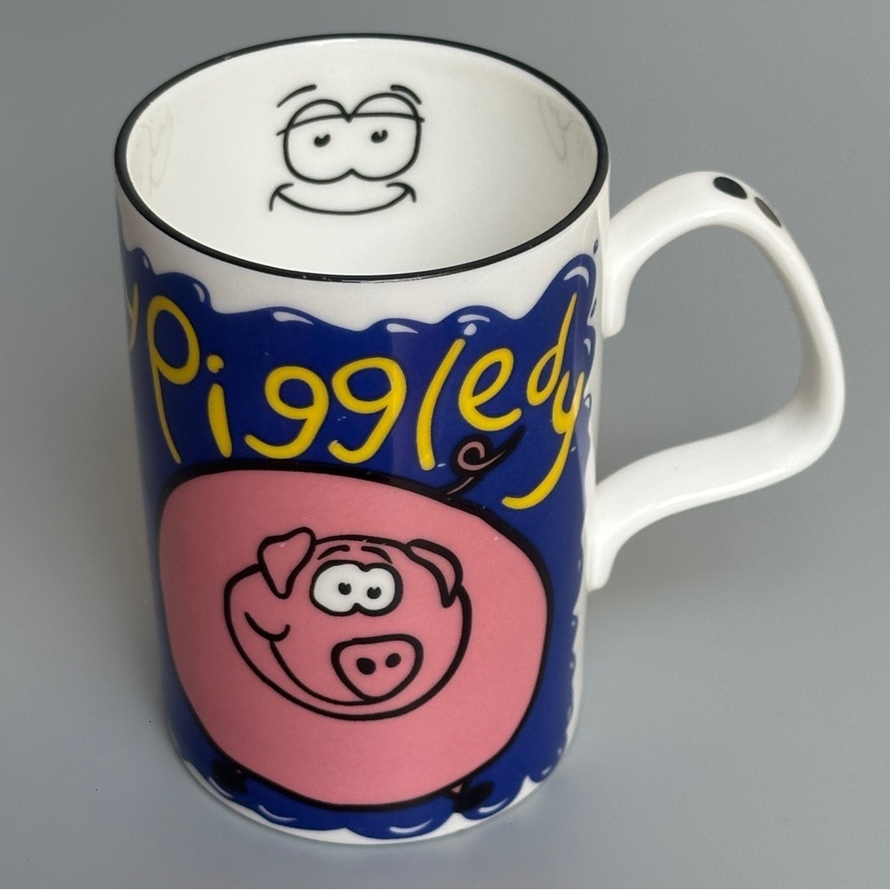 Kingsbury Kookie Kreatures Higgledy Piggledy Fine Bone‎ China Pig Mug